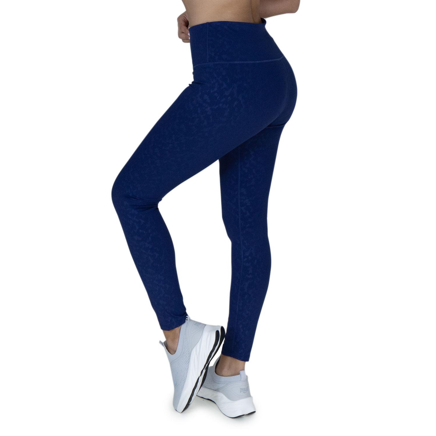LEGGING MUJER EVERLAST ASTER NAVY - 5