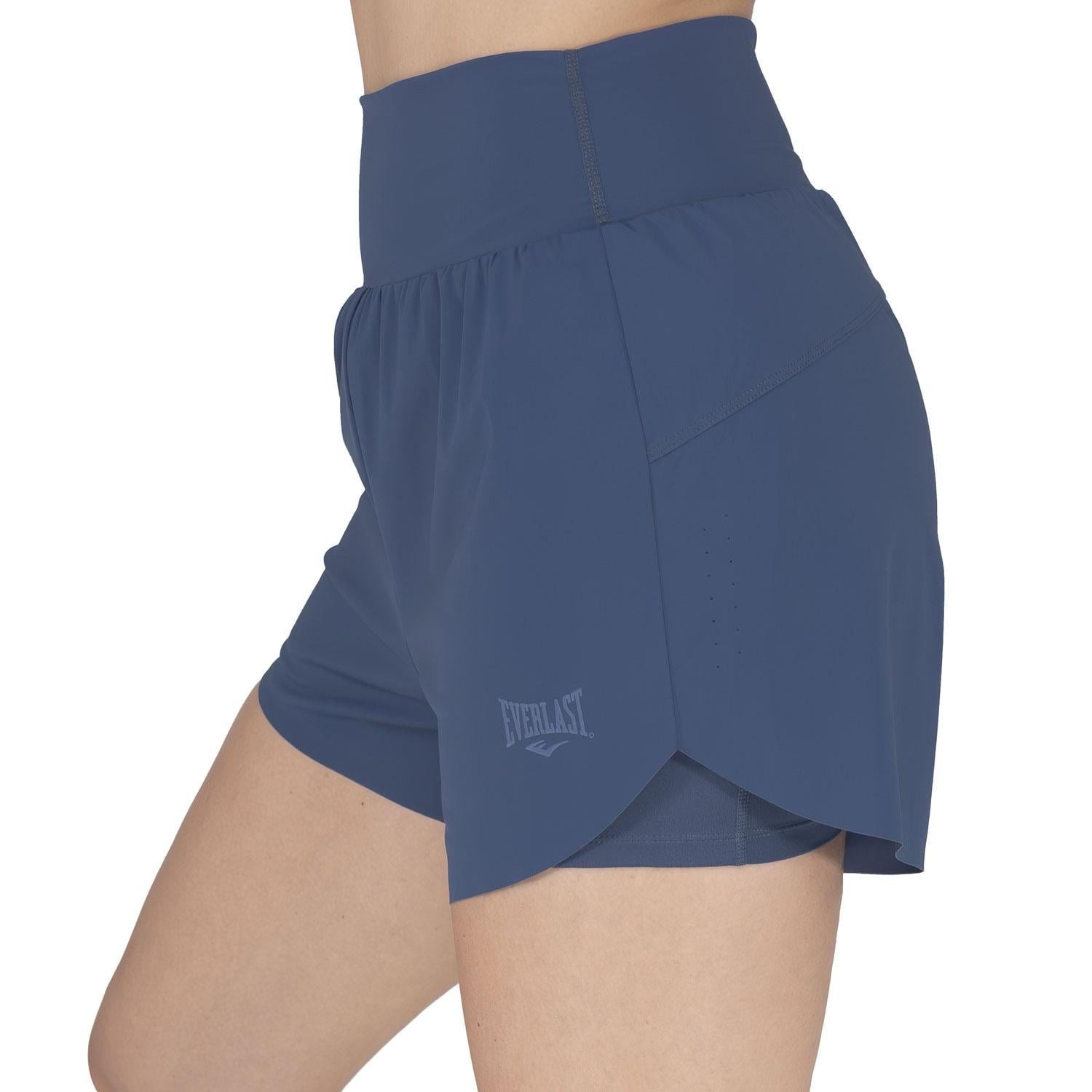 SHORT MUJER EVERLAST FLARE KHAKI - 2