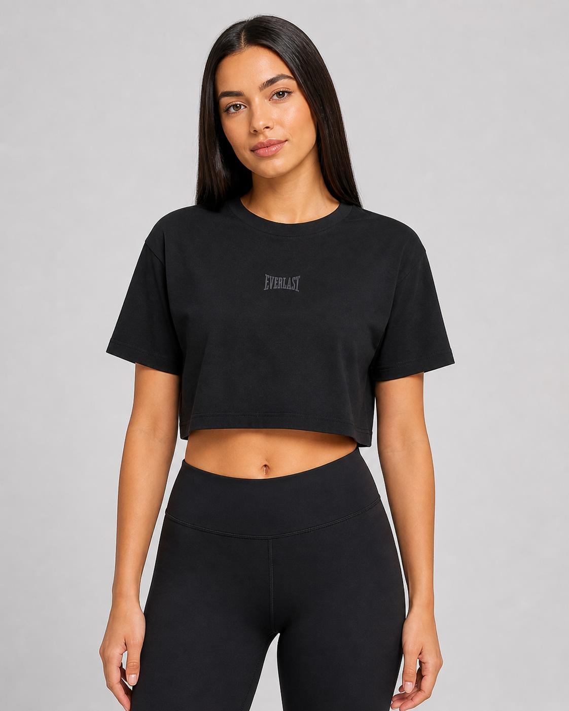 POLO CROP FEM EVERLAST ARIA - CELESTE - M - 1