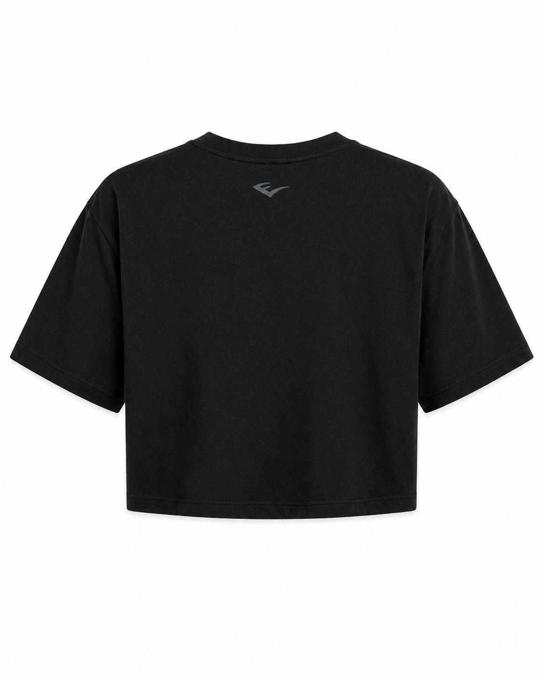 POLO CROP FEM EVERLAST ARIA - NEGRO - L - 8