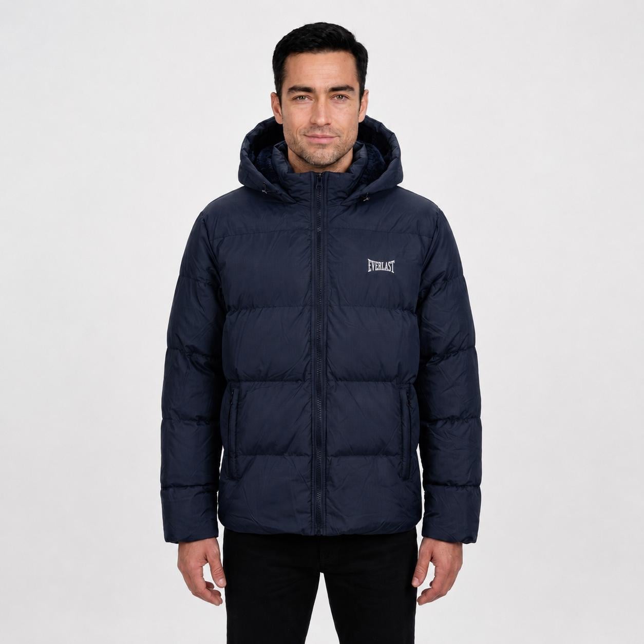 CASACA PUFFER ROCKY HOMBRE - NEGRO - S - 1