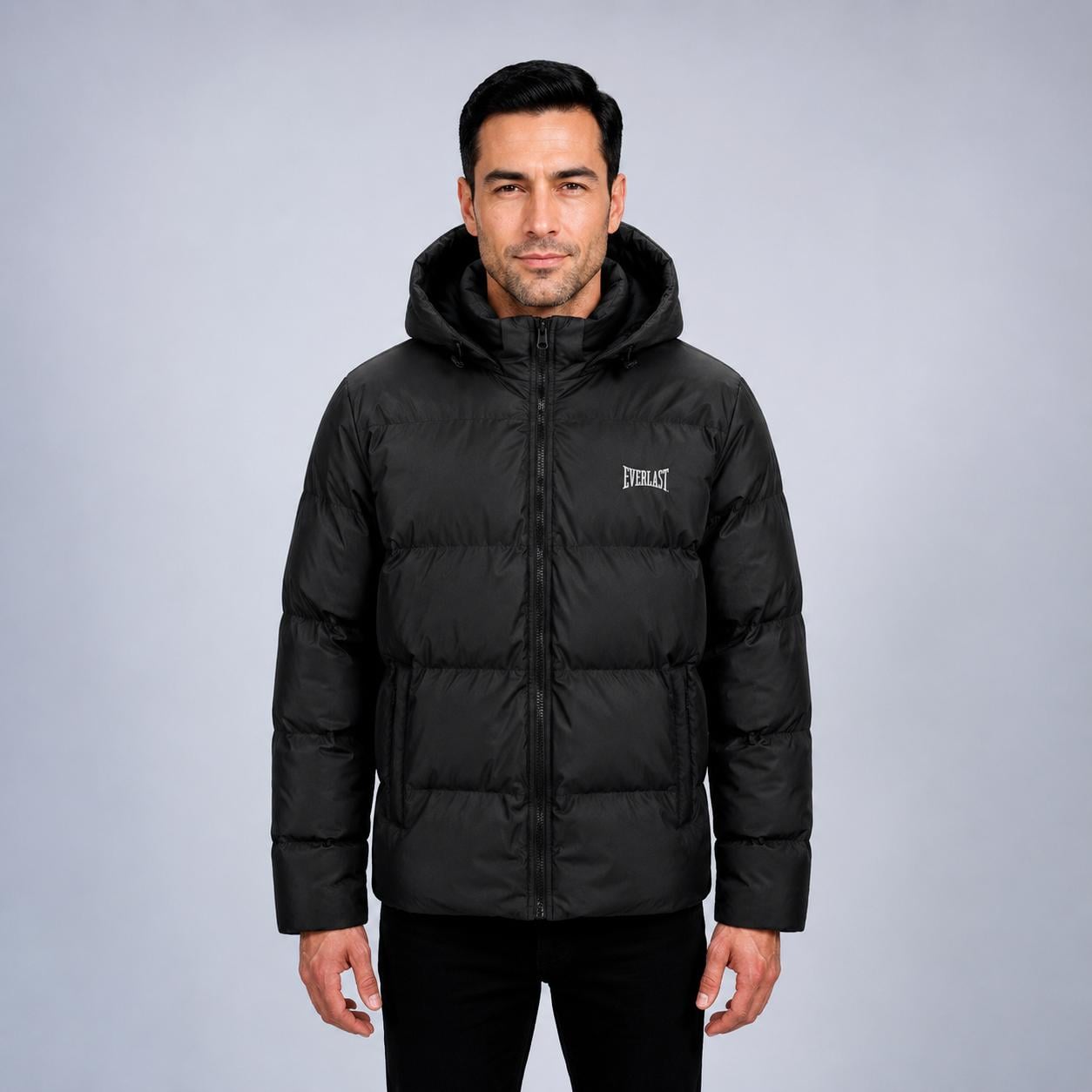 CASACA PUFFER ROCKY HOMBRE - NEGRO - S - 1