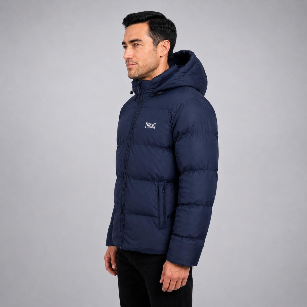 CASACA PUFFER ROCKY HOMBRE - NEGRO - S - 2