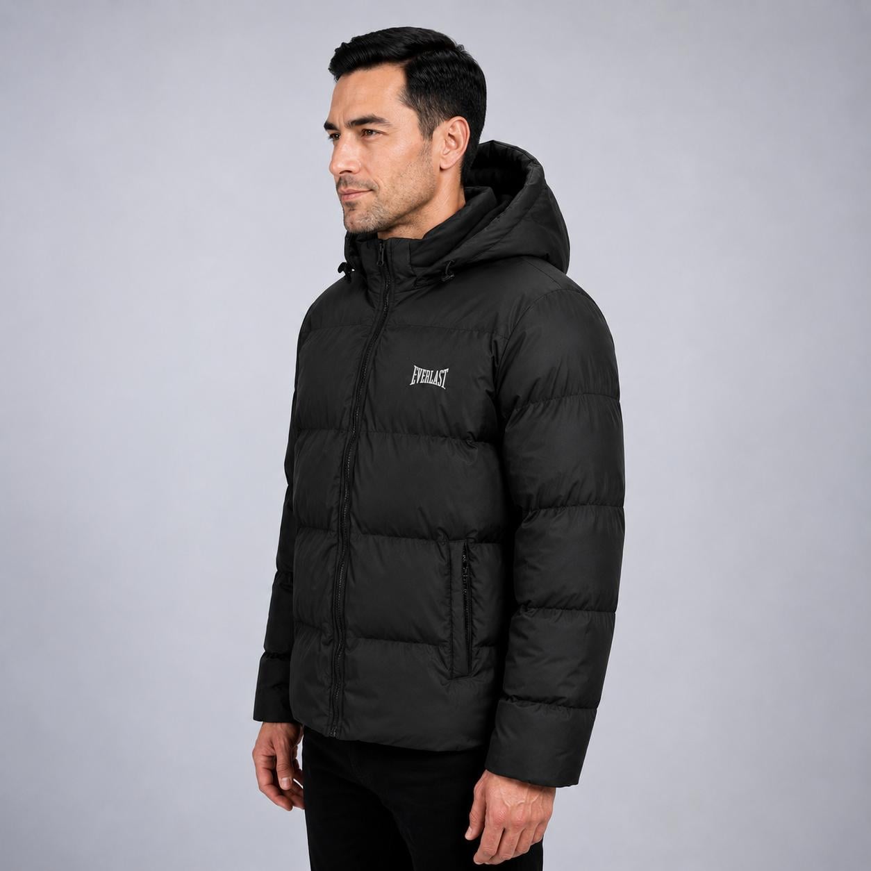 CASACA PUFFER ROCKY HOMBRE - NEGRO - S - 2