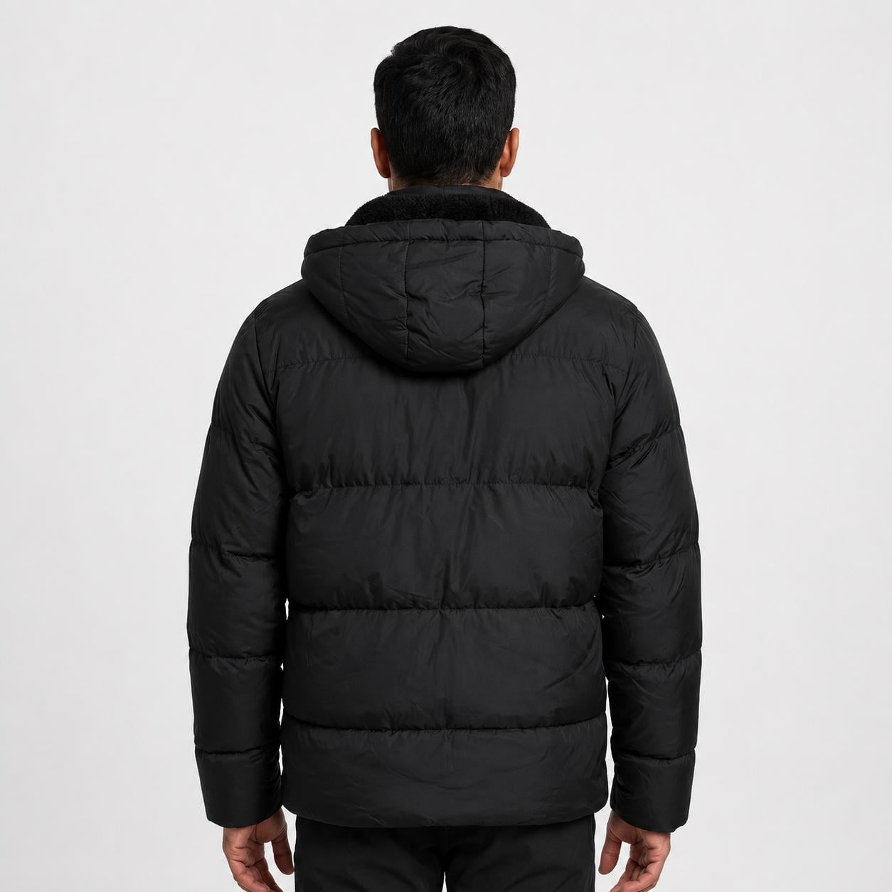 CASACA PUFFER ROCKY HOMBRE - NEGRO - S - 3