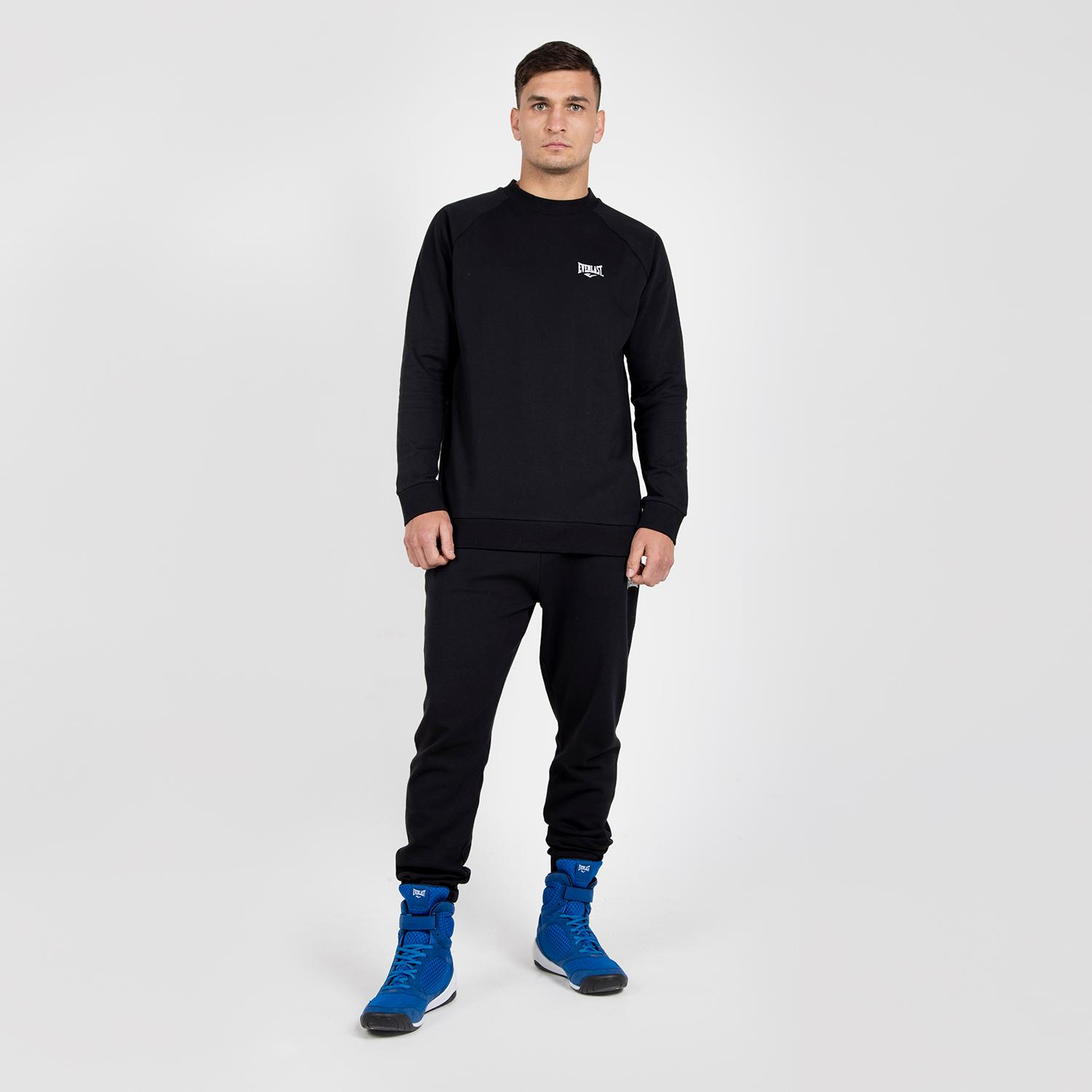 POLERA CREW LONDON EVERLAST NEGRO L - 4