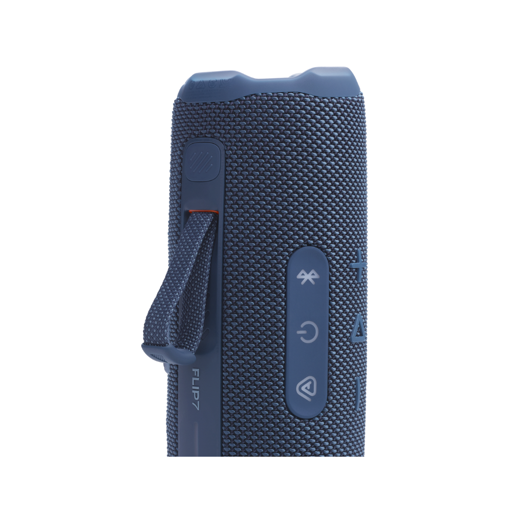 PARLANTE JBL FLIP 7 AZUL BLUETOOTH CON AURACAST Y RESISTENCIA IP68 - 4