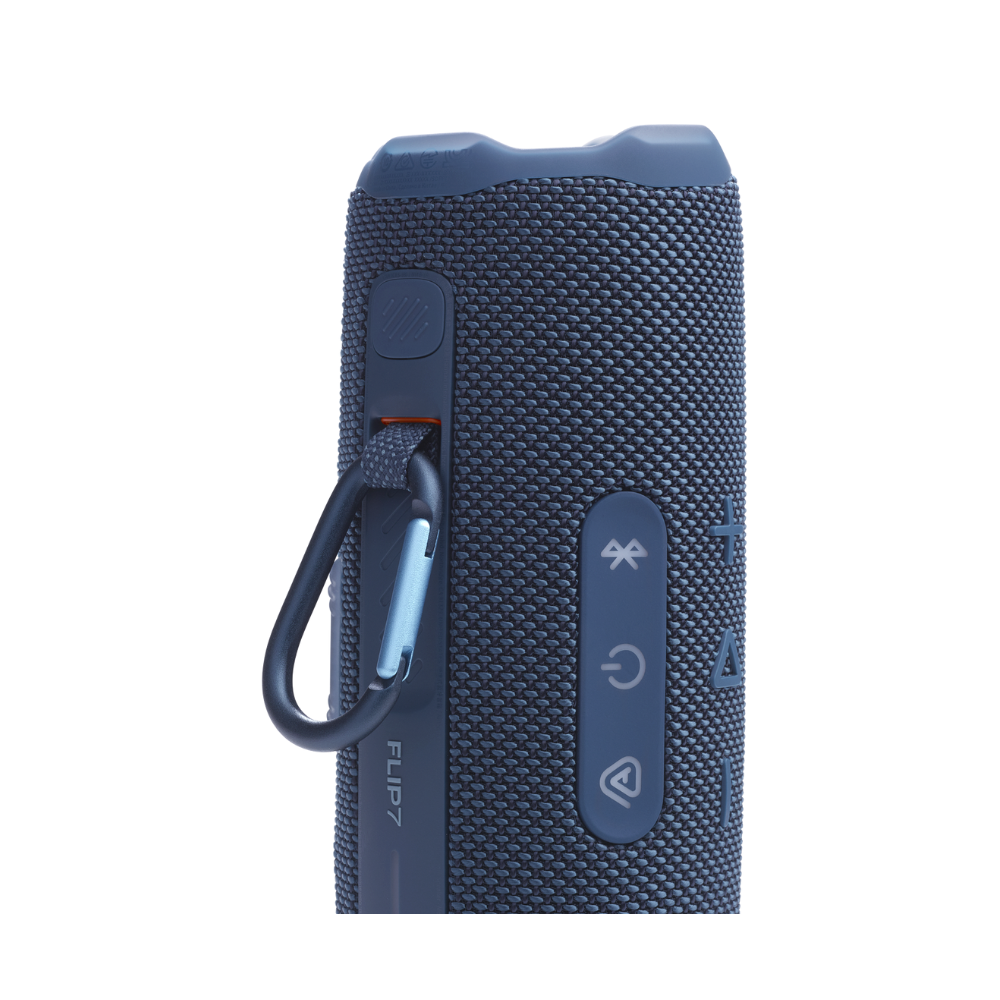 PARLANTE JBL FLIP 7 AZUL BLUETOOTH CON AURACAST Y RESISTENCIA IP68 - 5