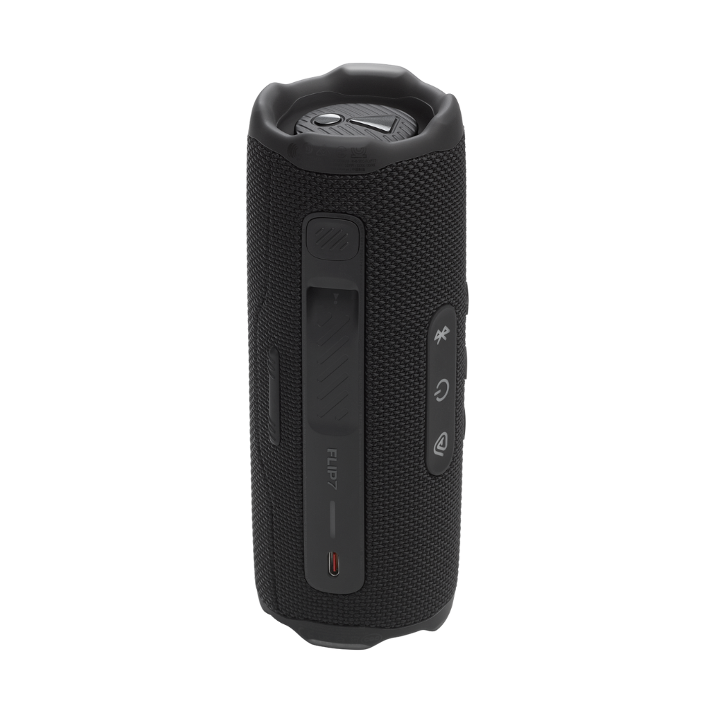 PARLANTE JBL FLIP 7 BLACK BLUETOOTH CON AURACAST Y RESISTENCIA IP68 - 2