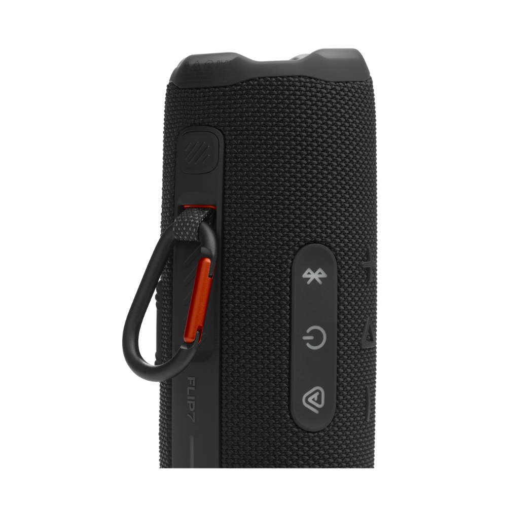 PARLANTE JBL FLIP 7 BLACK BLUETOOTH CON AURACAST Y RESISTENCIA IP68 - 5