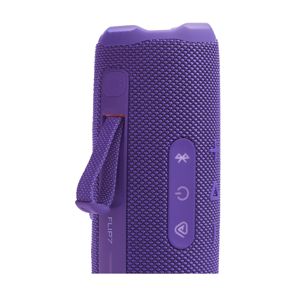 PARLANTE JBL FLIP 7 MORADO BLUETOOTH CON AURACAST Y RESISTENCIA IP68 - 5