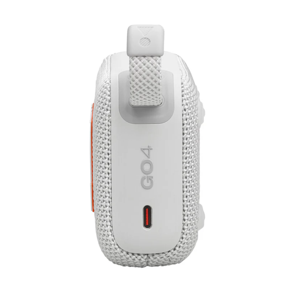 PARLANTE JBL GO 4 BLANCO IP67 CON DURACION DE HASTA 7 HORAS Y AURACAST - 5