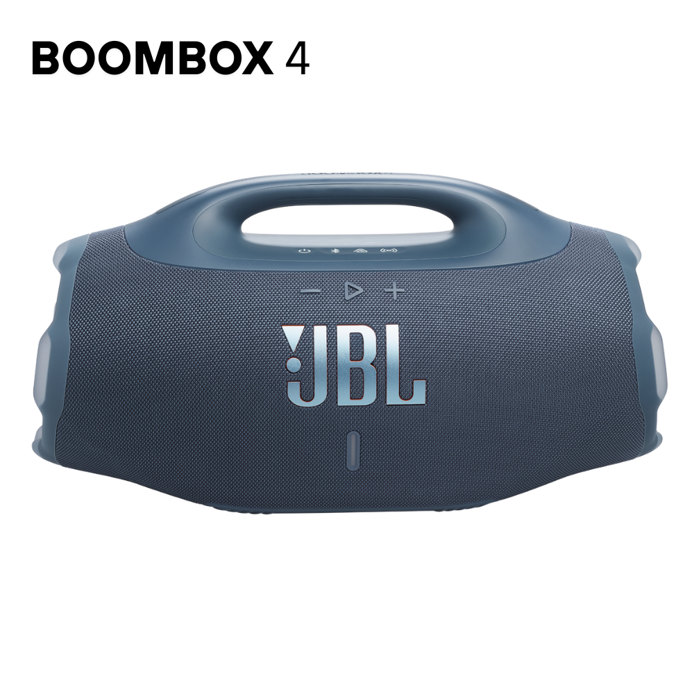 PARLANTE JBL BOOMBOX 4 AZUL IP68 DE BASS BOOST Y AURACAST - 1