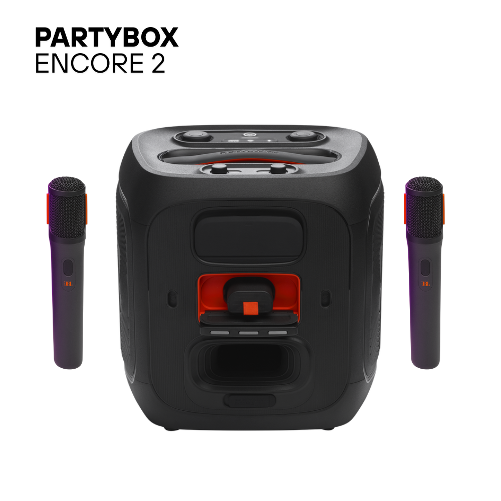 PARLANTE JBL ENCORE 2 DE 100W AURACAST CON 2 MICROFONOS INALÁMBRICOS - 3