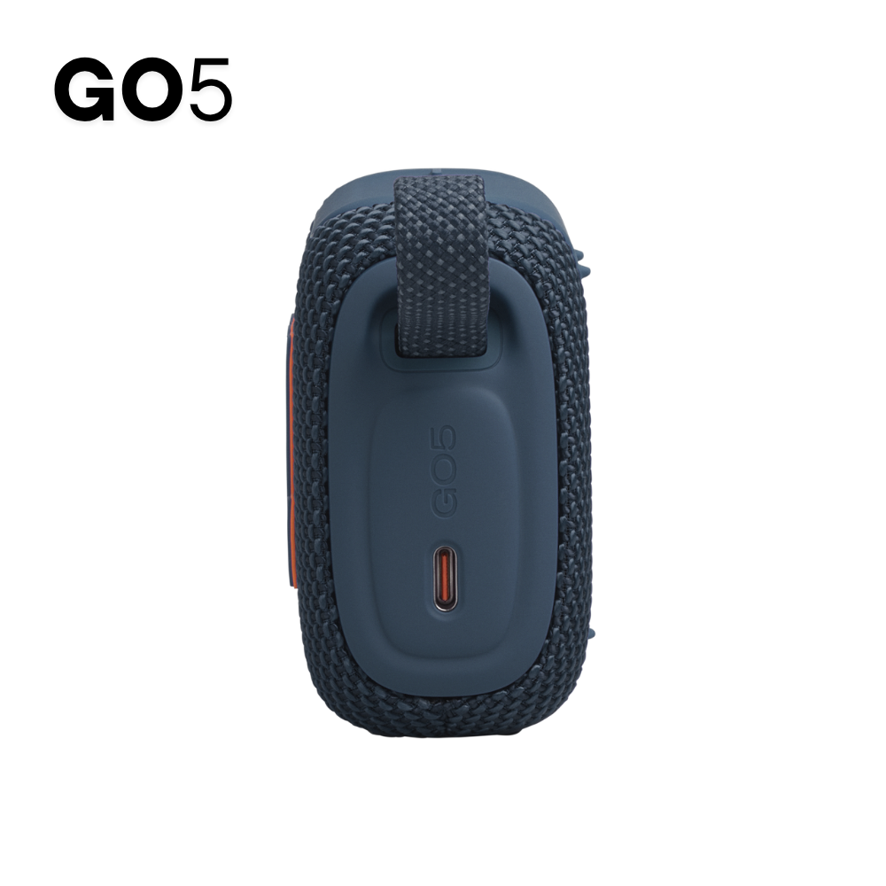 PARLANTE JBL GO5 AZUL CON LUZ AMBIENTAL CON EMPAREJAMIENTO AIRTOUCH - 3