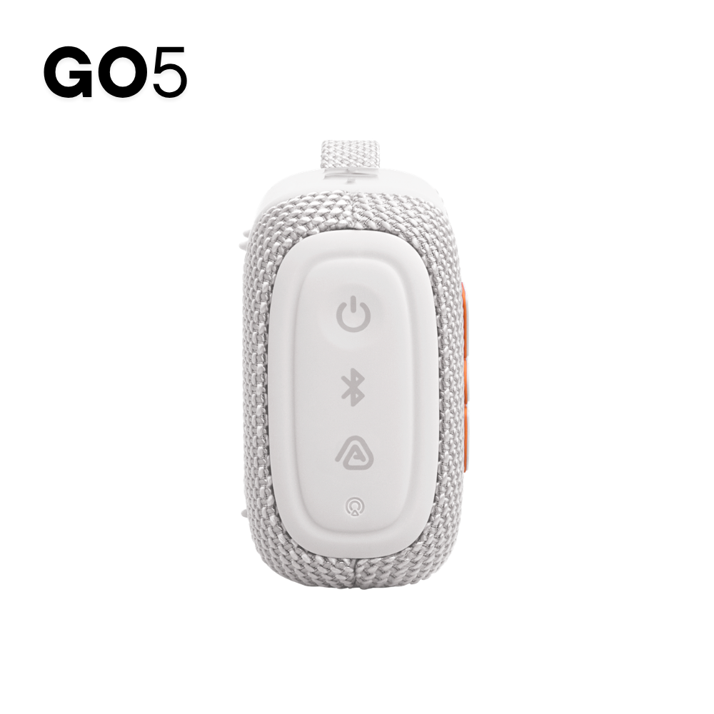 PARLANTE JBL GO5 BLANCO CON LUZ AMBIENTAL CON EMPAREJAMIENTO AIRTOUCH - 3