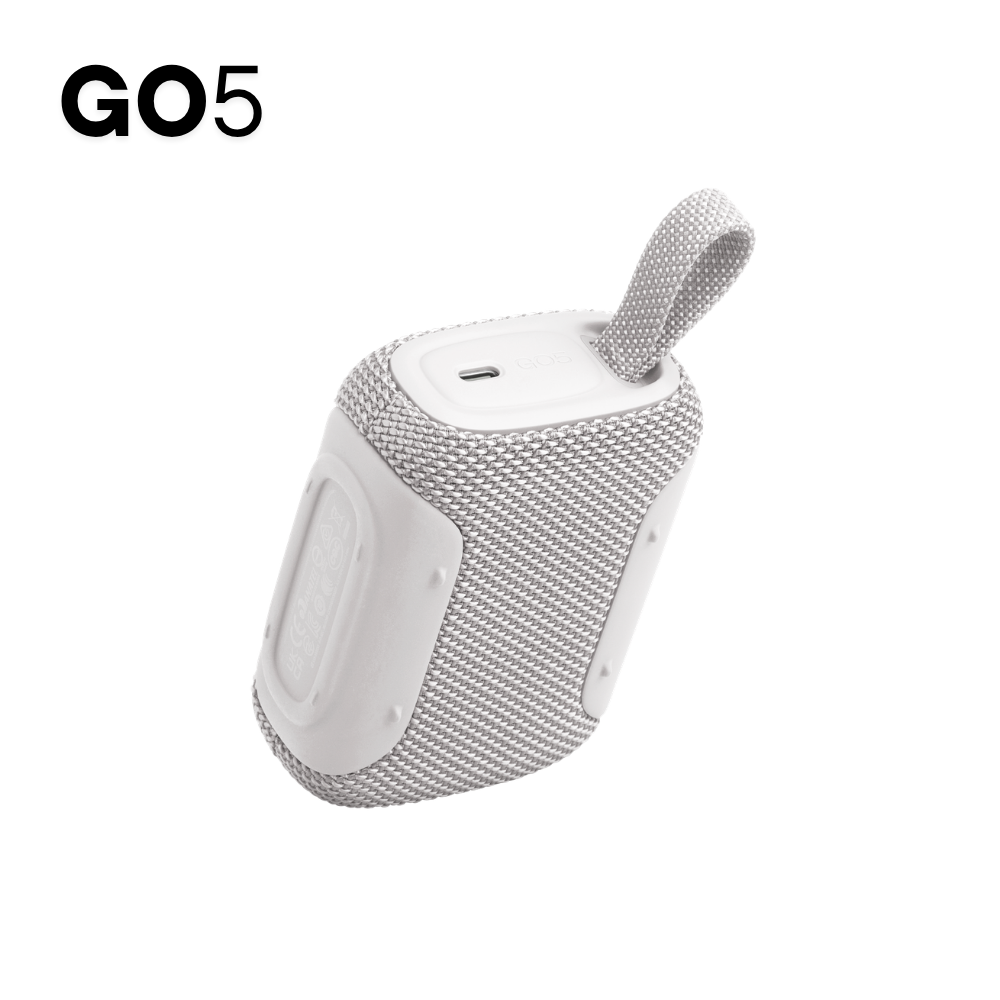 PARLANTE JBL GO5 BLANCO CON LUZ AMBIENTAL CON EMPAREJAMIENTO AIRTOUCH - 4