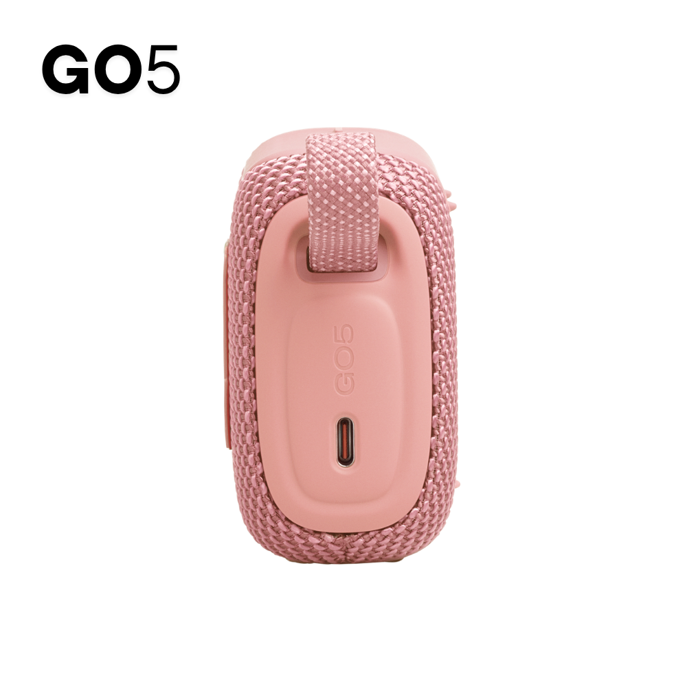 PARLANTE JBL GO5 ROSA CON LUZ AMBIENTAL CON EMPAREJAMIENTO AIRTOUCH - 2
