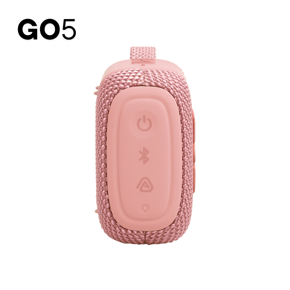 PARLANTE JBL GO5 ROSA CON LUZ AMBIENTAL CON EMPAREJAMIENTO AIRTOUCH - 3