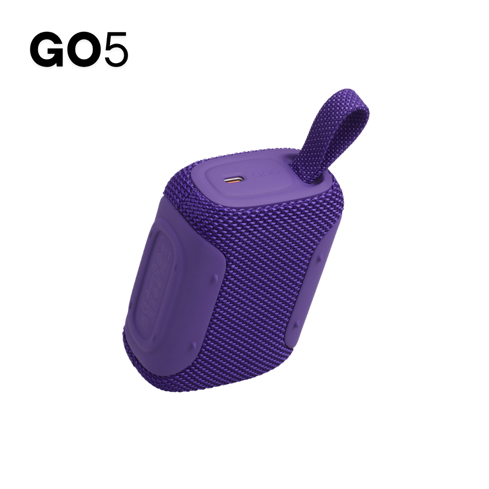 PARLANTE JBL GO5 MORADO CON LUZ AMBIENTAL CON EMPAREJAMIENTO AIRTOUCH - 4