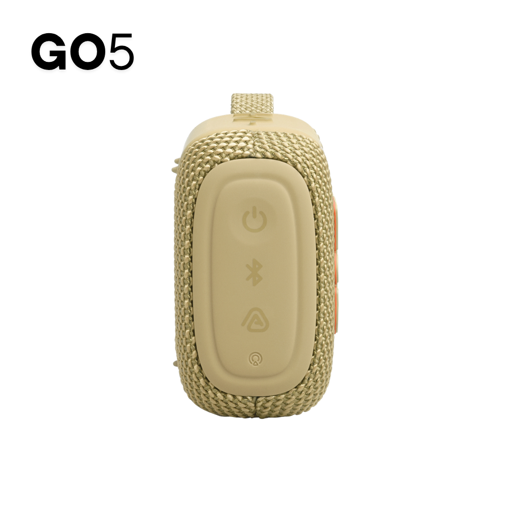 PARLANTE JBL GO5 AMARILLO CON LUZ AMBIENTAL CON EMPAREJAMIENTO AIRTOUCH - 3