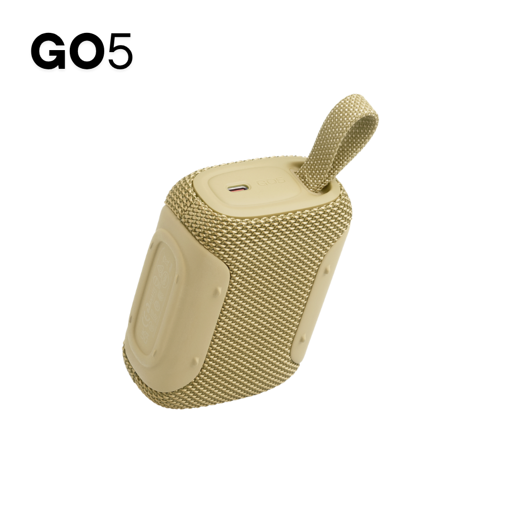 PARLANTE JBL GO5 AMARILLO CON LUZ AMBIENTAL CON EMPAREJAMIENTO AIRTOUCH - 4
