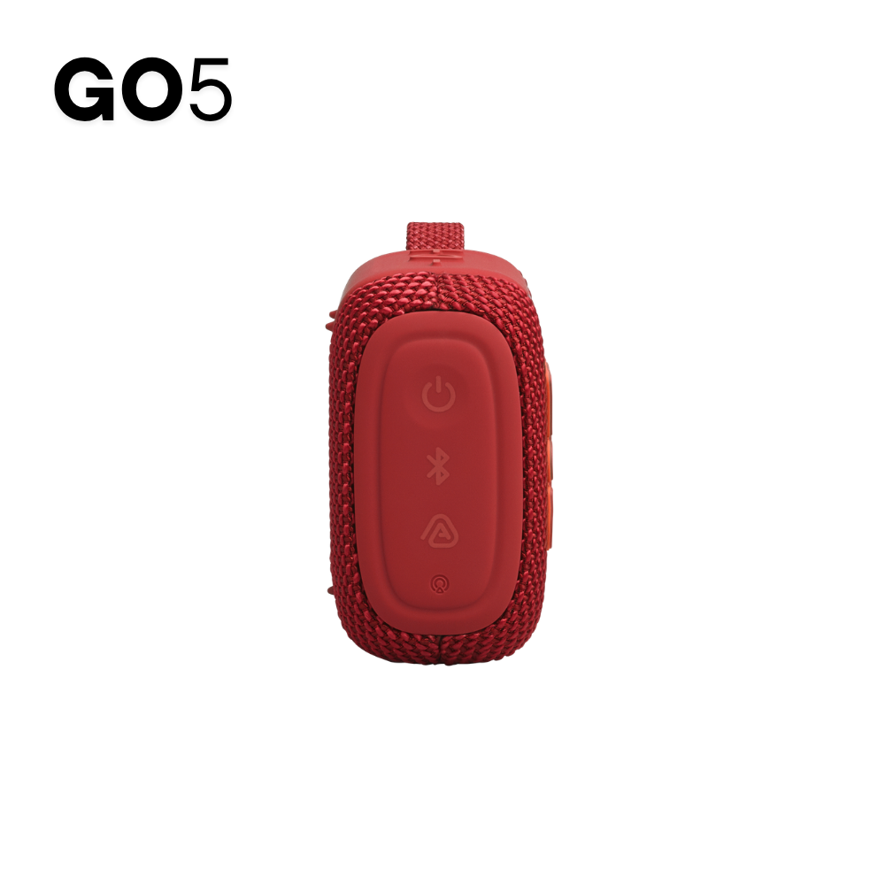 PARLANTE JBL GO5 ROJO CON LUZ AMBIENTAL CON EMPAREJAMIENTO AIRTOUCH - 2