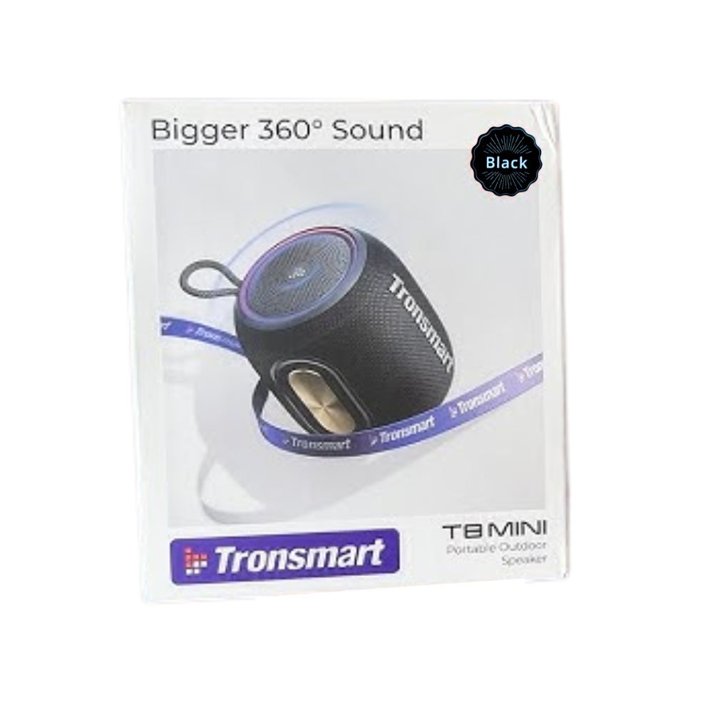 PARLANTE BLUETOOTH TRONSMART T8 MINI CON LUCES DINAMICAS Y DURACION DE HASTA 20 HORAS - 4
