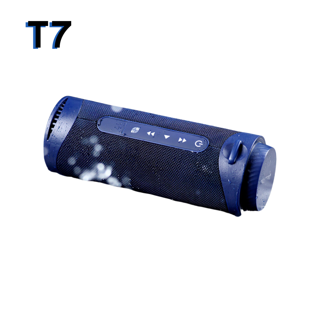 PARLANTE BLUETOOTH TRONSMART T7 DE 30W Y SONIDO 360º COLOR AZUL - 2