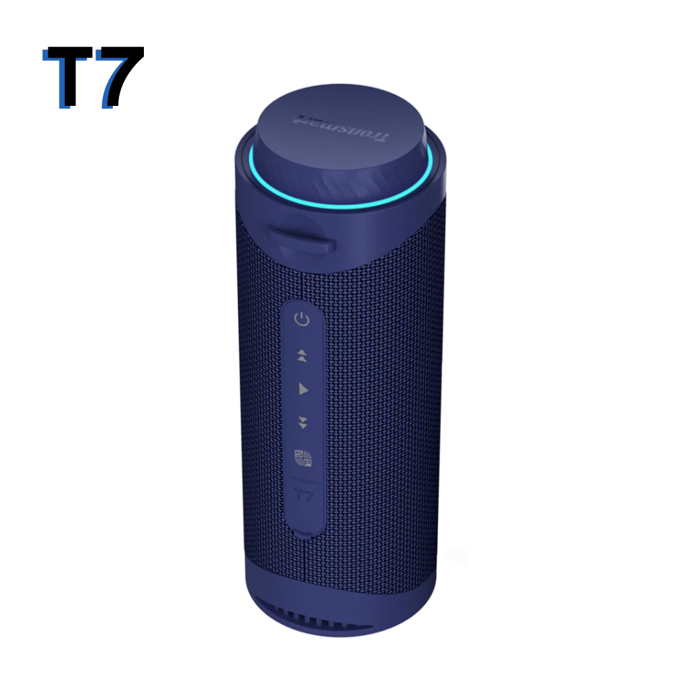 PARLANTE BLUETOOTH TRONSMART T7 DE 30W Y SONIDO 360º COLOR AZUL - 3