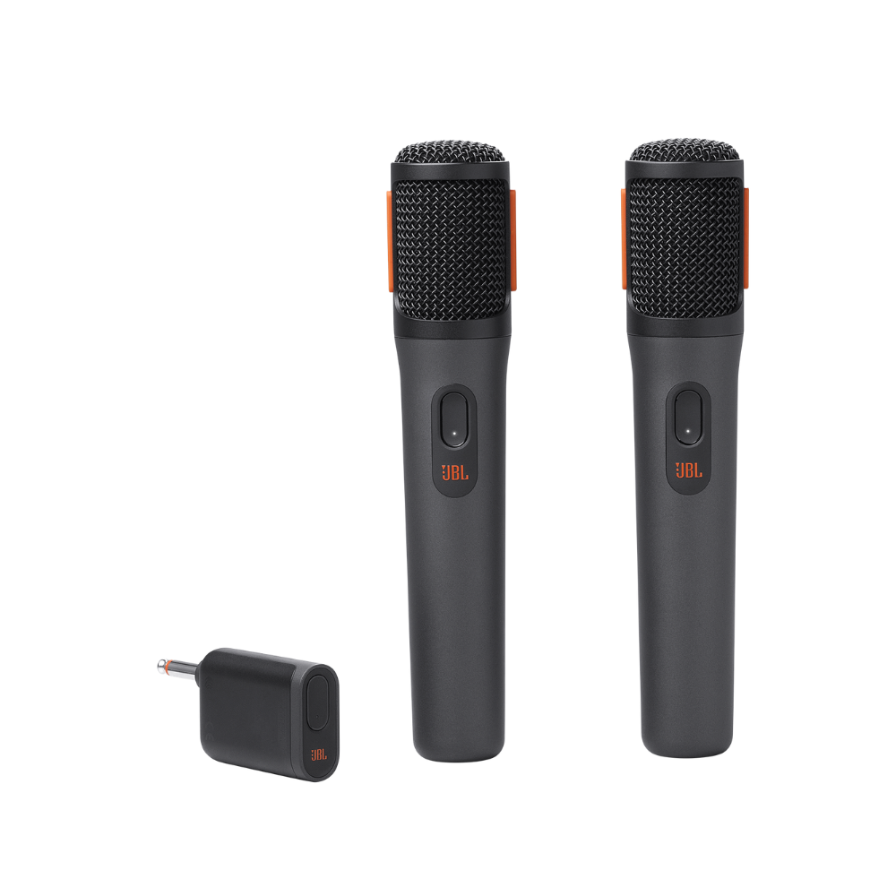 MICRÓFONO JBL PARTYBOX WIRELESS MIC DE 2.4GHZ DE SONIDO CLARO Y MINIMIZA EL RUIDO COLOR NEGRO - 1