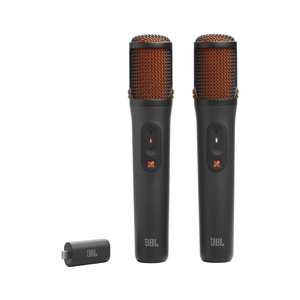 MICRÓFONOS INALÁMBRICOS JBL EASYSING MICS CON DURACIÓN DE HASTA 10 HORAS CON ENTRADA TIPO C - NEGRO - 1
