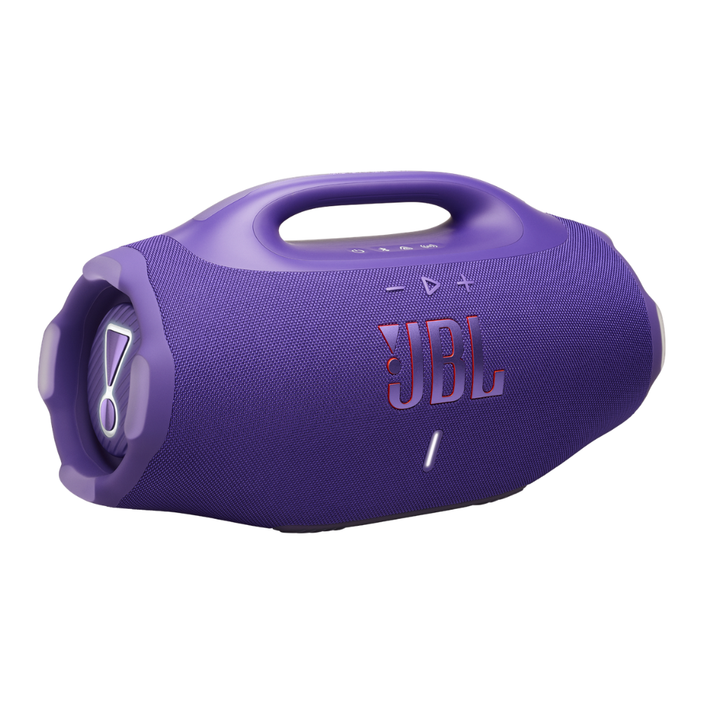 PARLANTE JBL BOOMBOX 4 MORADO IP68 DE BASS BOOST Y AURACAST - 1