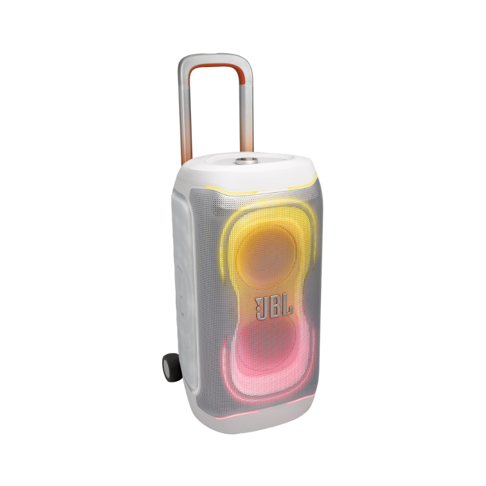 PARLANTE BLUETOOTH JBL PARTYBOX 330 BLANCO CON ESPECTACULO DE LUCES Y SONIDO POTENTE - 1