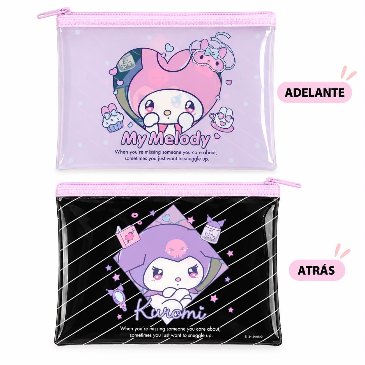 Cartuchera Sanrio Kuromi y My Melody 20 × 14 cm - 2