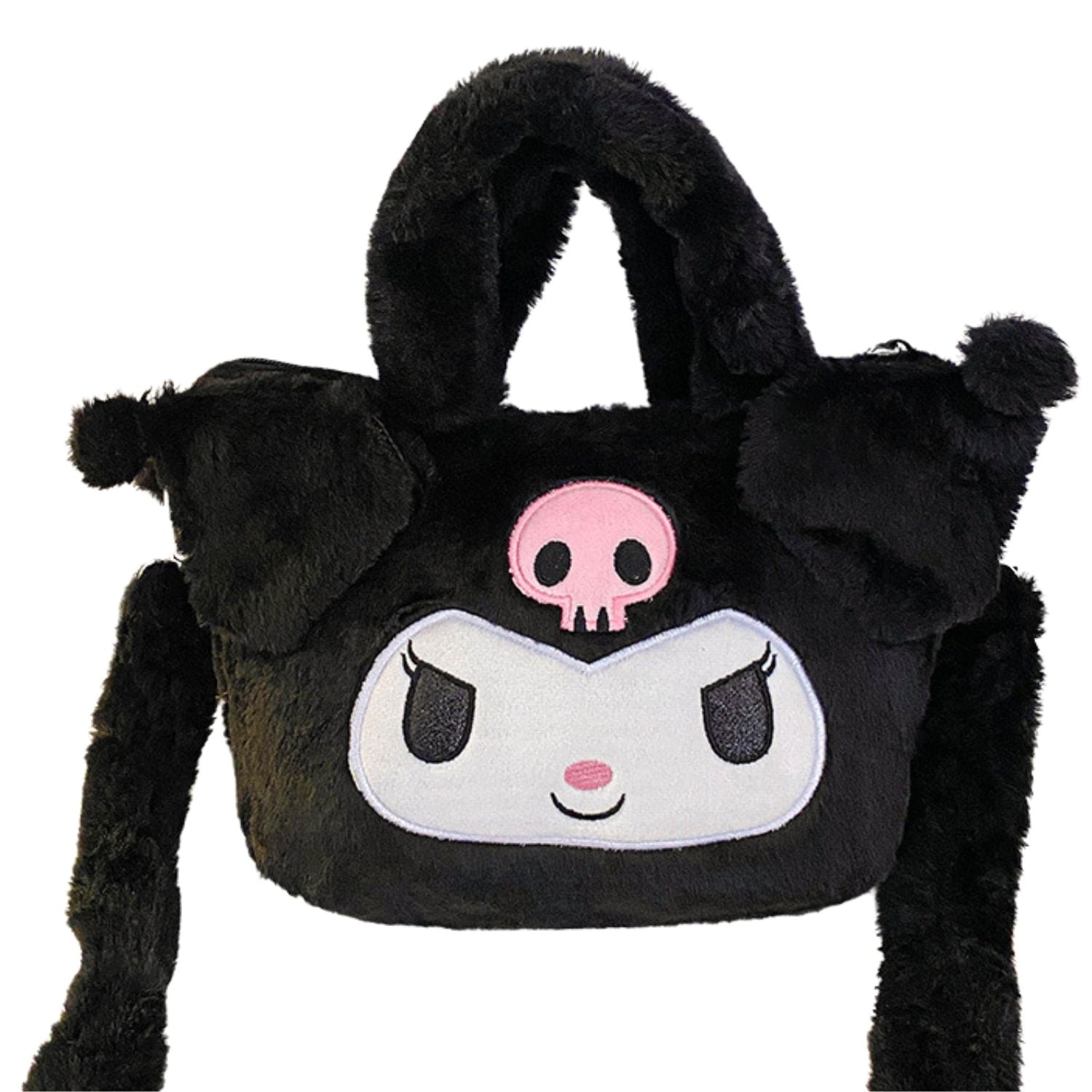 BOLSO DE FELPA SANRIO KUROMI - 1