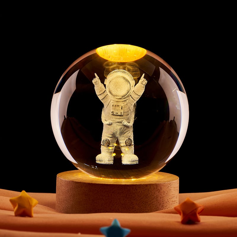 ESFERA LAMPARA ASTRONAUTA 10 CM - 1