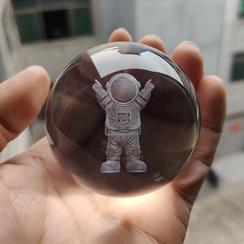 ESFERA LAMPARA ASTRONAUTA 10 CM - 2