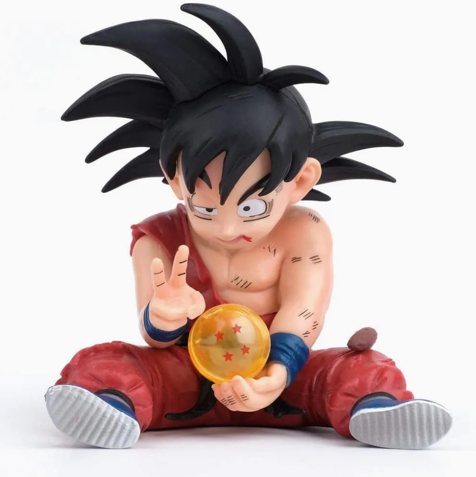 FIGURA DE ACCIÓN GOKÚ HERIDO PVC 10 CM - 1