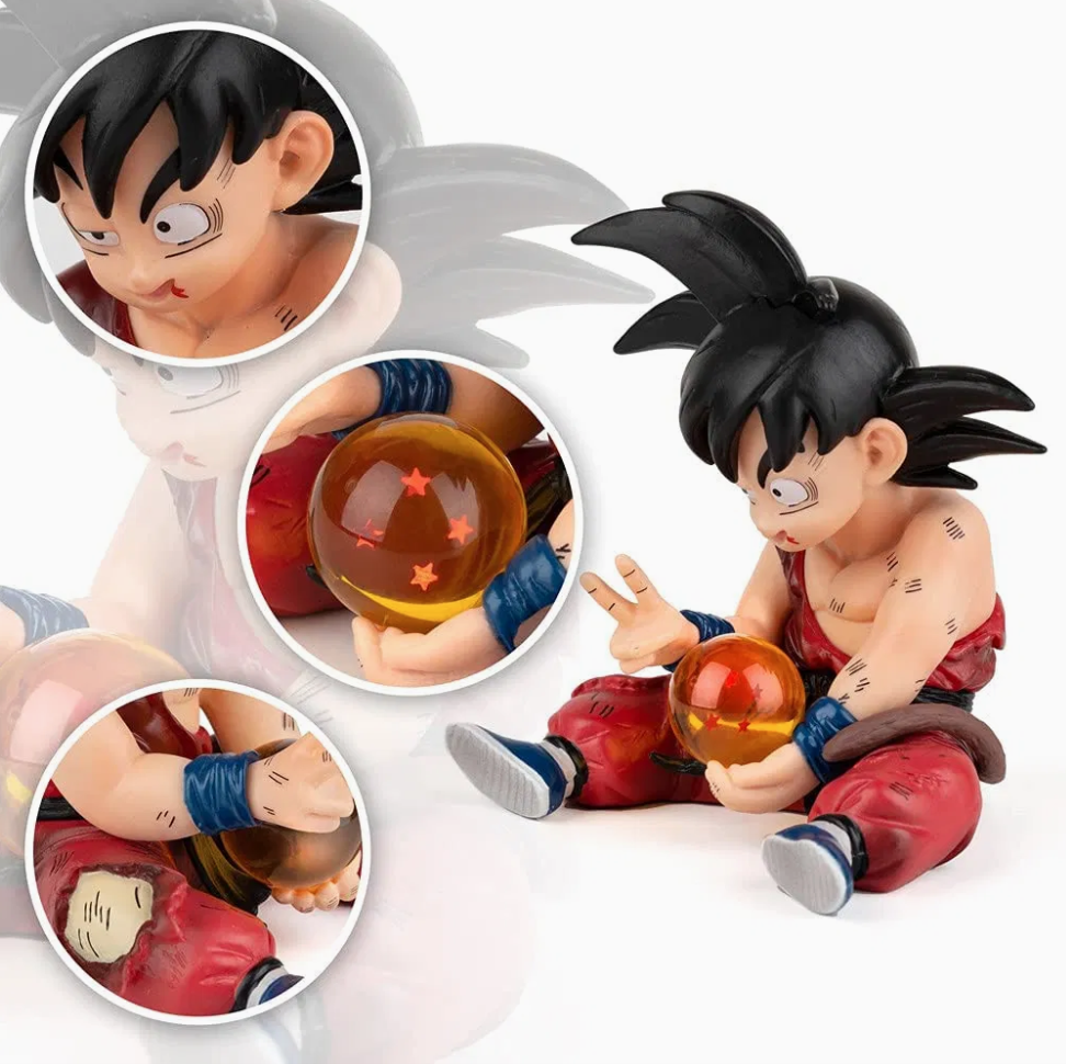 FIGURA DE ACCIÓN GOKÚ HERIDO PVC 10 CM - 5