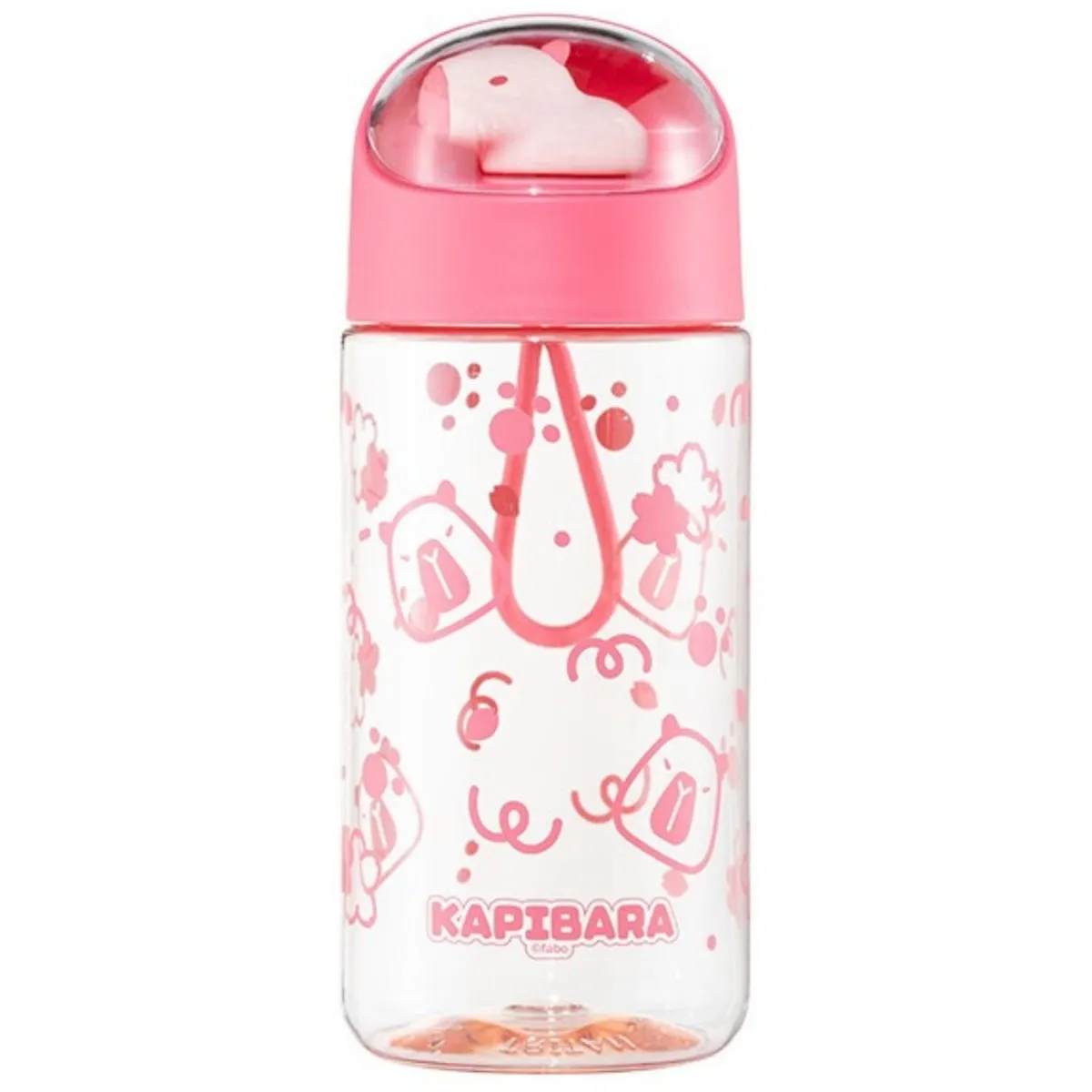 BOTELLA DE PLÁSTICO TRITÁN KAPIBARA ROSA 500 ML - 1