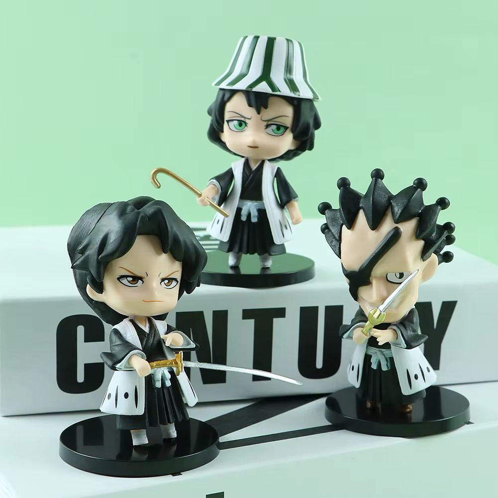 FIGURAS DE COLECCION BLEACH 6 PIEZAS 10 CM - 3