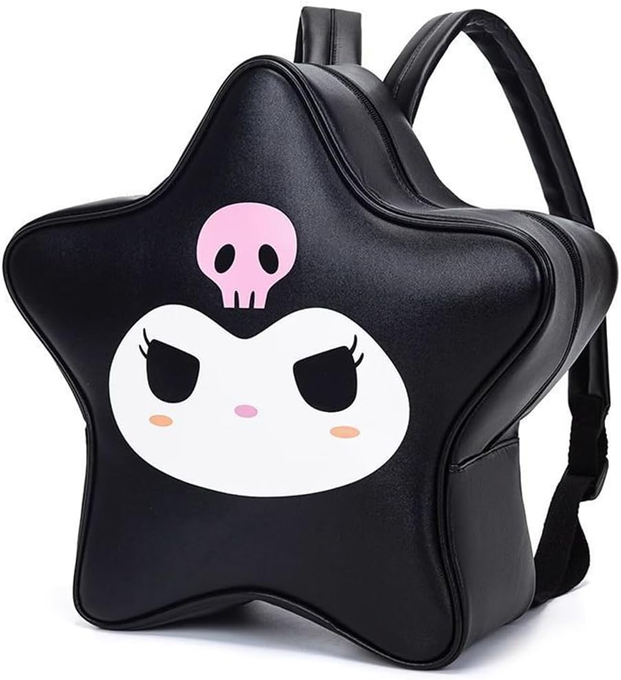 MOCHILA KUROMI ESTRELLA CUERO PU 37 CM - 1