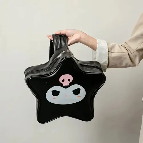 MOCHILA KUROMI ESTRELLA CUERO PU 37 CM - 6