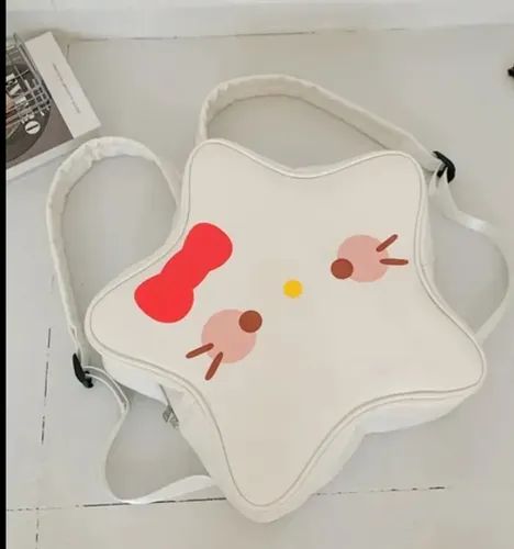MOCHILA HELLO KITTY ESTRELLA CUERO PU 37 CM - 6