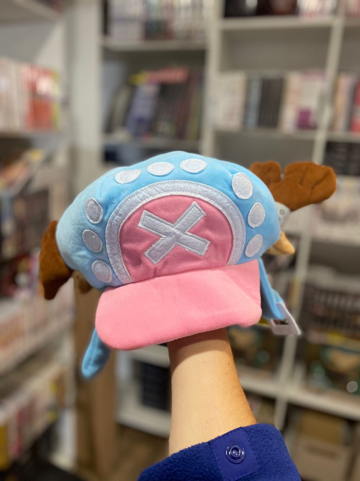 SOMBRERO DE CHOPPER ONE PIECE CELESTE - 5
