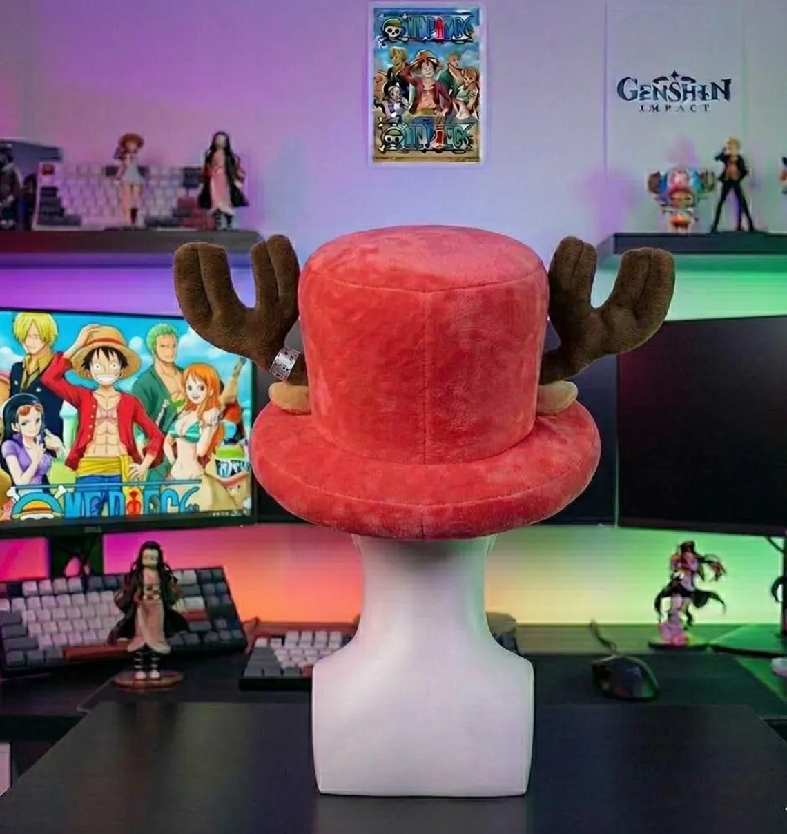 SOMBRERO CHOPPER ONE PIECE ROJO - 4