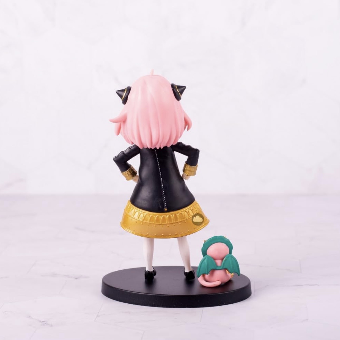 FIGURA DE COLECCIÓN ANYA FORGER – SPY X FAMILY 17 CM | INCLUYE CABEZAS INTERCAMBIABLES Y SEÑOR QUIMERA - 4