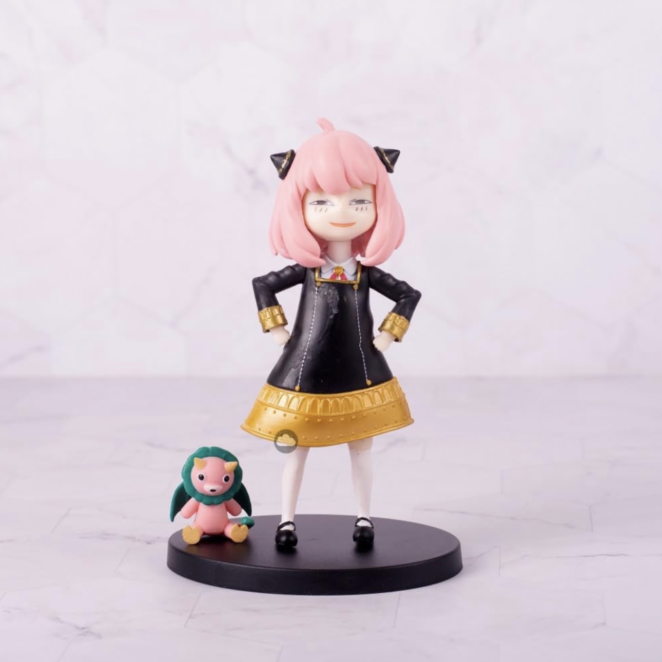 FIGURA DE COLECCIÓN ANYA FORGER – SPY X FAMILY 17 CM | INCLUYE CABEZAS INTERCAMBIABLES Y SEÑOR QUIMERA - 6