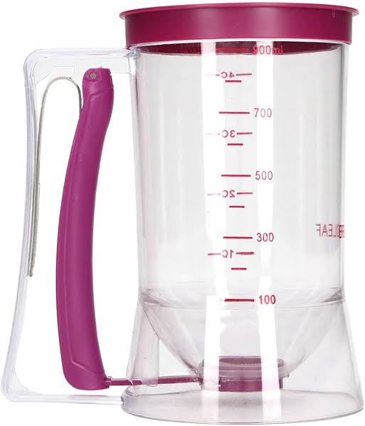 DISPENSADOR ACRÍLICO DE MASA PARA HORNEAR 900 ML - 1